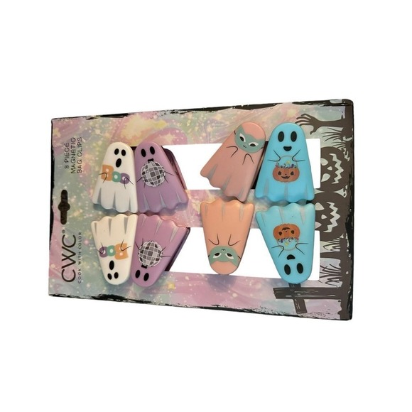 Other - Pastel ghost, magnetic bag clips